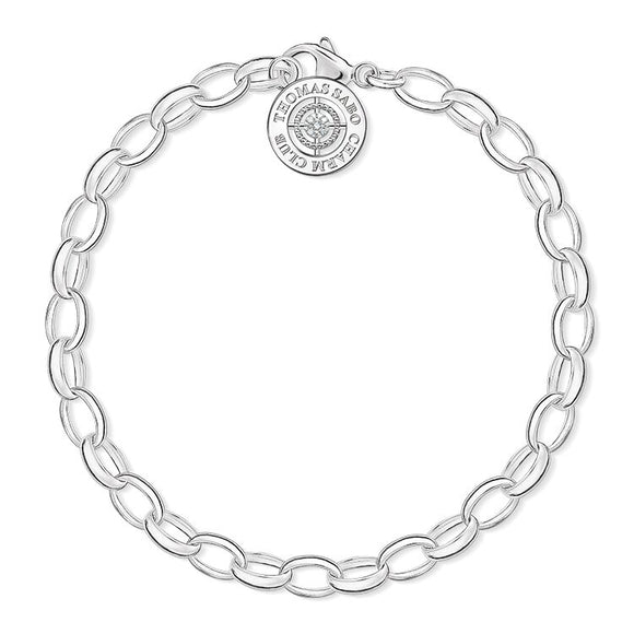Thomas Sabo Silver Diamond Charm Bracelet