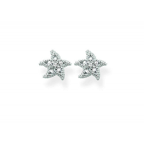 Thomas Sabo Silver Starfish Earrings