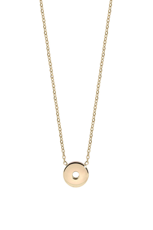 Qudo Sezze Gold Plated Necklace