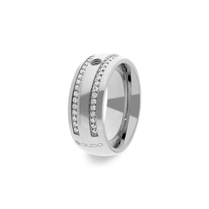 Qudo Deluxe Wide Ring Steel