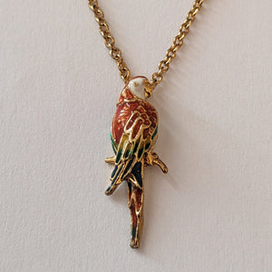 Bill Skinner Small Parrot Necklace