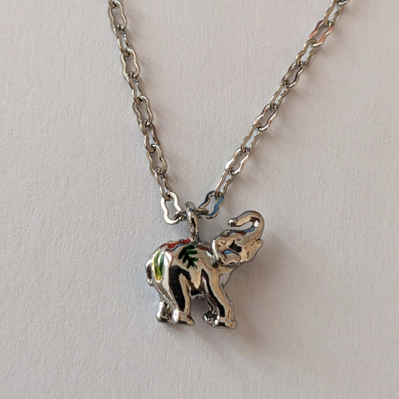 Bill Skinner Small Elephant Necklace