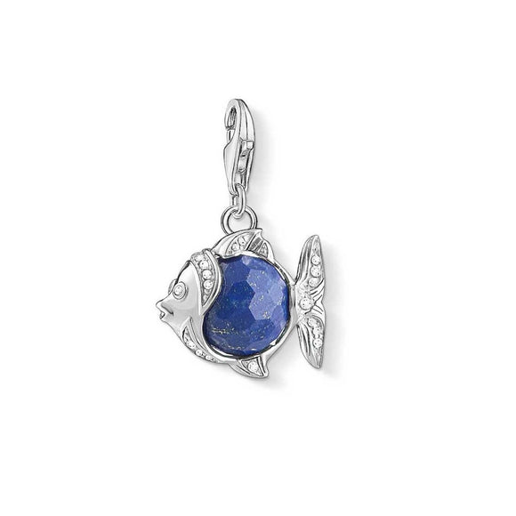 Charm pendant: Fish, silver & gemstones – THOMAS SABO