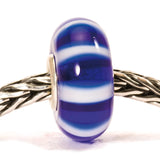 Trollbeads Blue Stripe