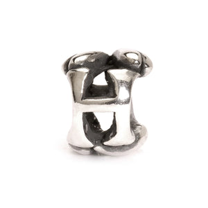 Trollbeads Letter H Bead