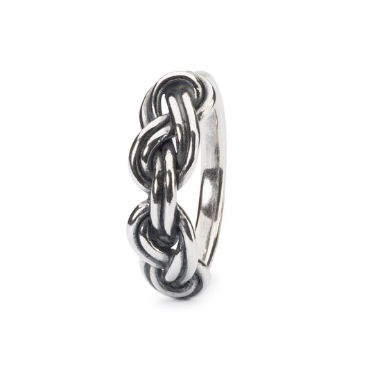 Trollbeads Savoy Knot Silver Ring