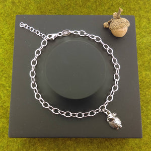 silver sheep bracelet